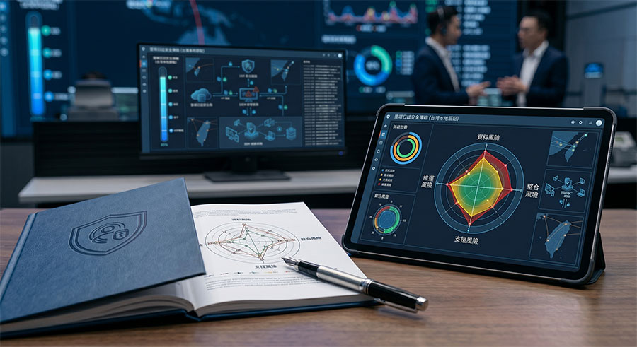 cybersecurity-vendor-risk-evaluation-matrix 台灣企業資安採購與供應商評選專用的四維相容性評估指標