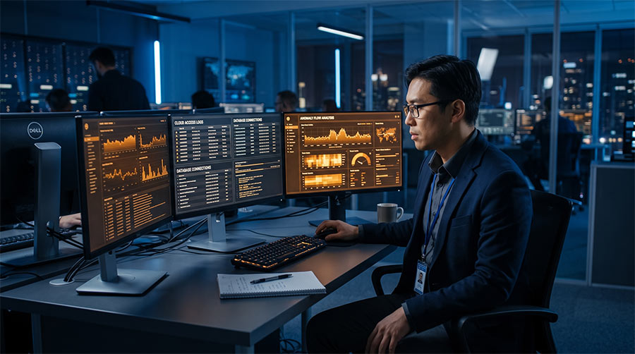 cloud-security-log-audit-monitoring 維運團隊審查 API 用量日誌與資料庫連線紀錄