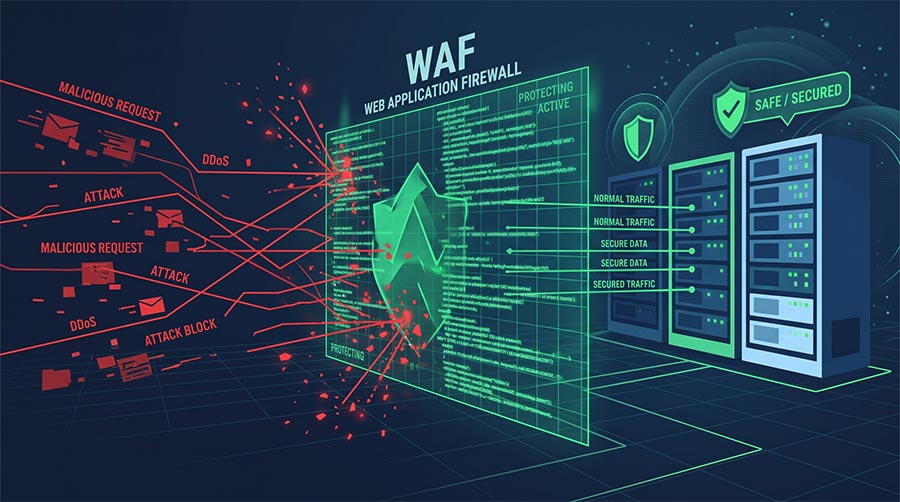 WAF 網頁應用程式防火牆攔截惡意流量